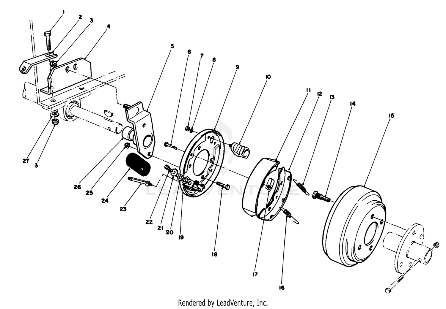 Brake Kit Model No. 30758 (optional)