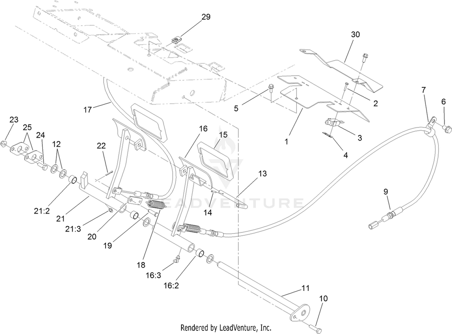Brake Pedal Assembly