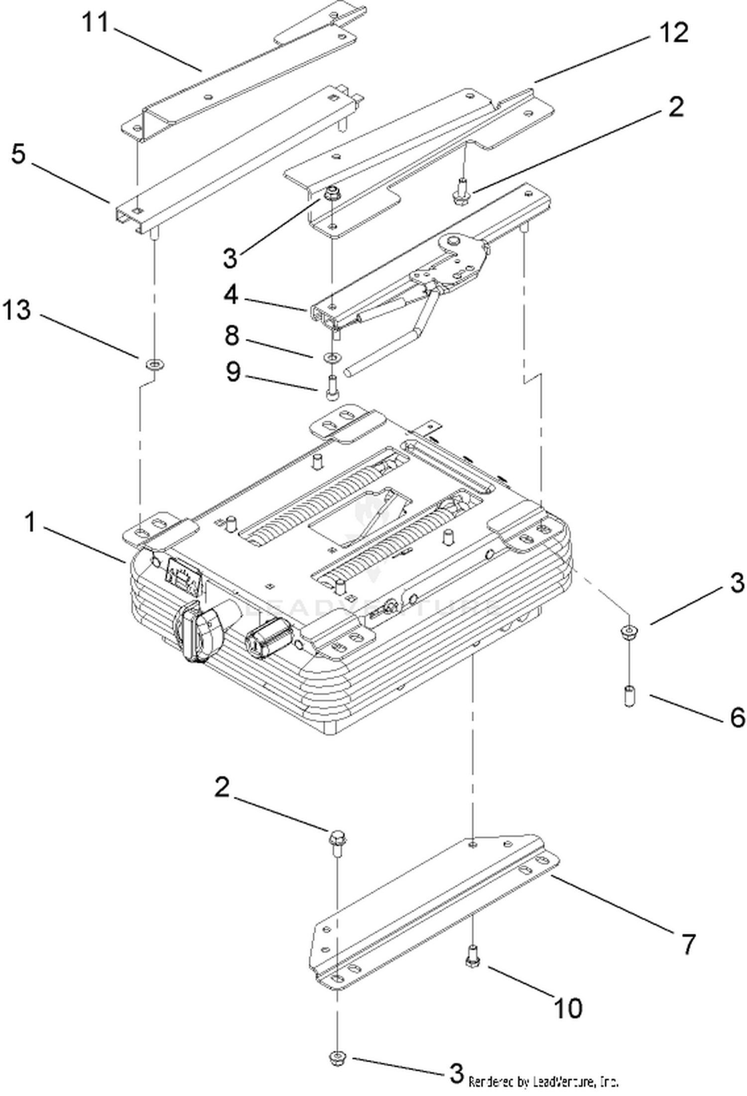 Seat Suspension Assembly