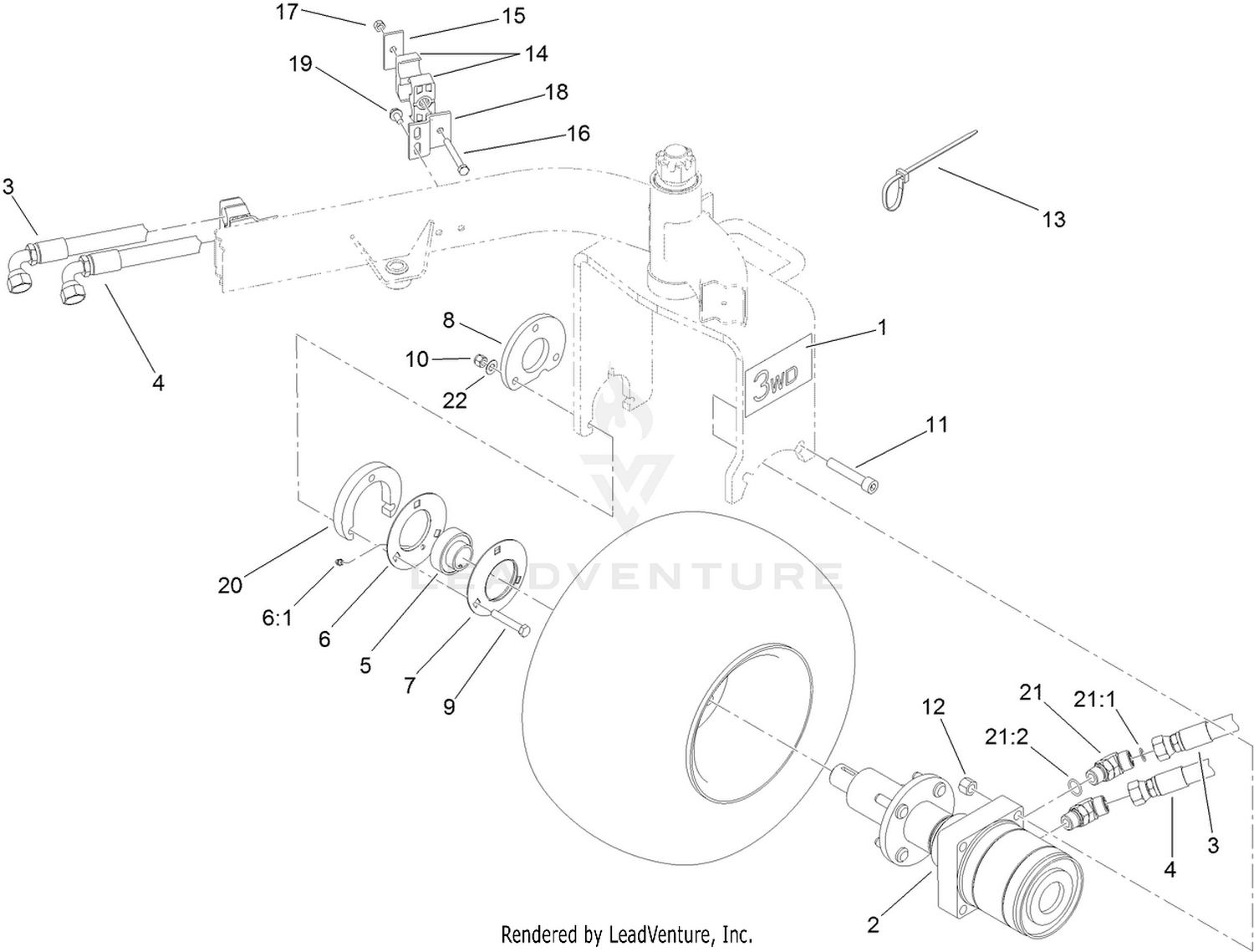 Wheel Motor Assembly