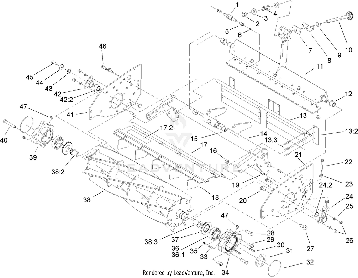 Reel and Frame Assembly