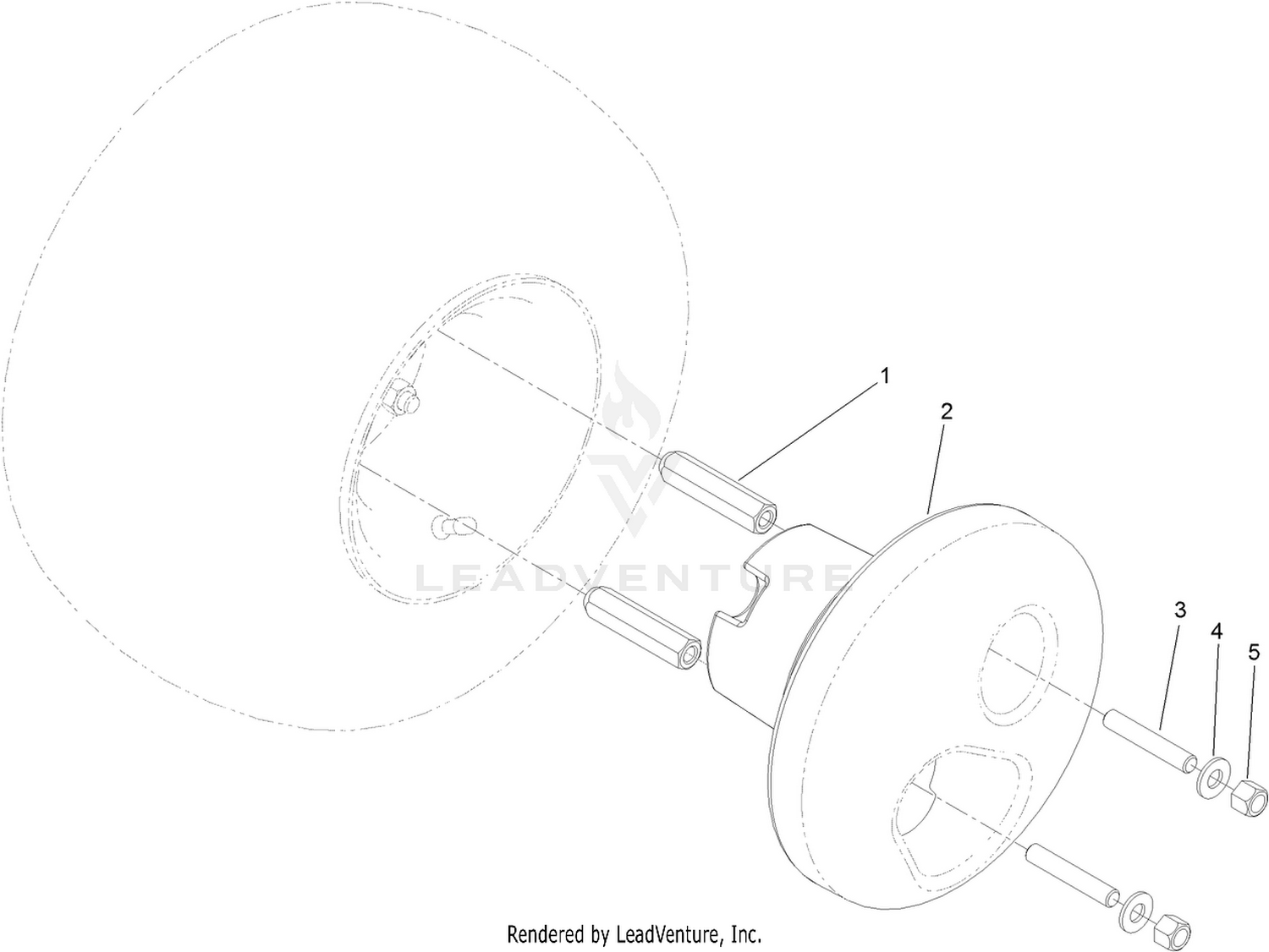 Wheel Weight Kit Assembly No. 136-3315