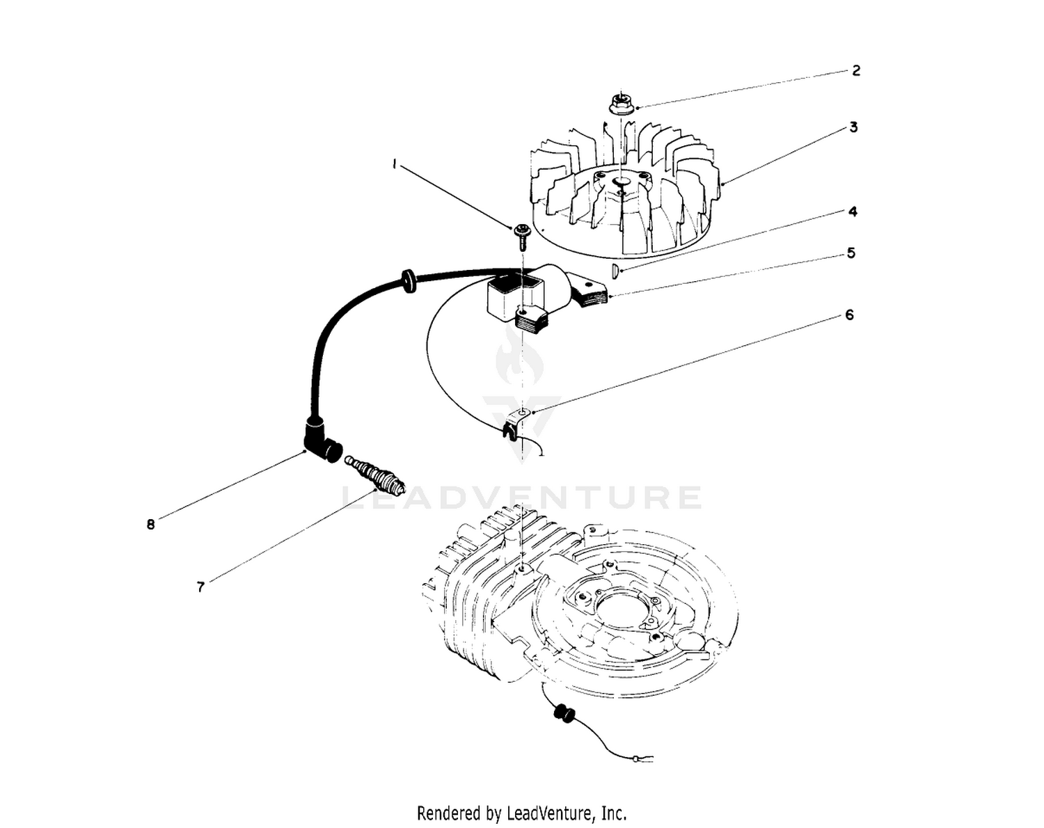 Flywheel  Magneto Assembly