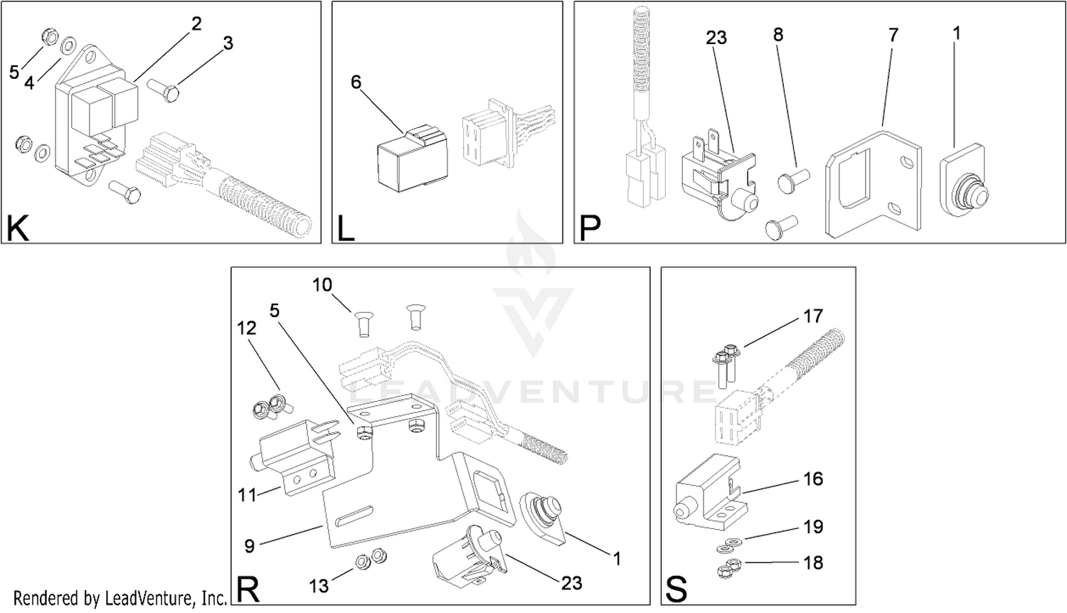 Electrical Switch No. 3 Assembly