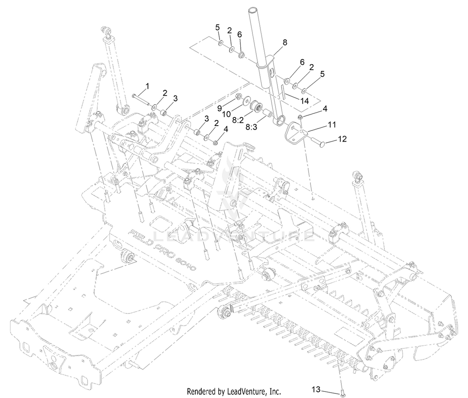 Receiver Mast Assembly