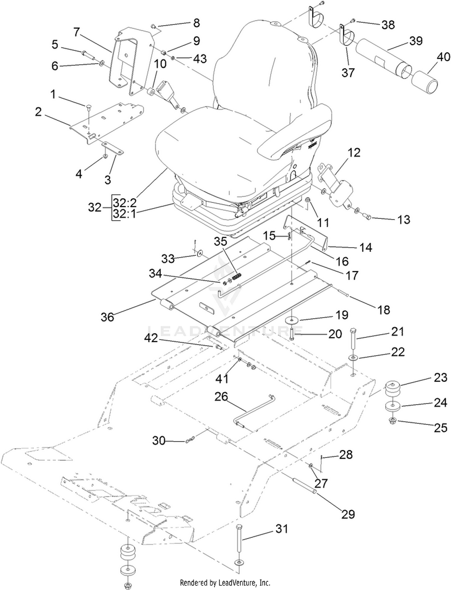 Seat Base and Seat Assembly