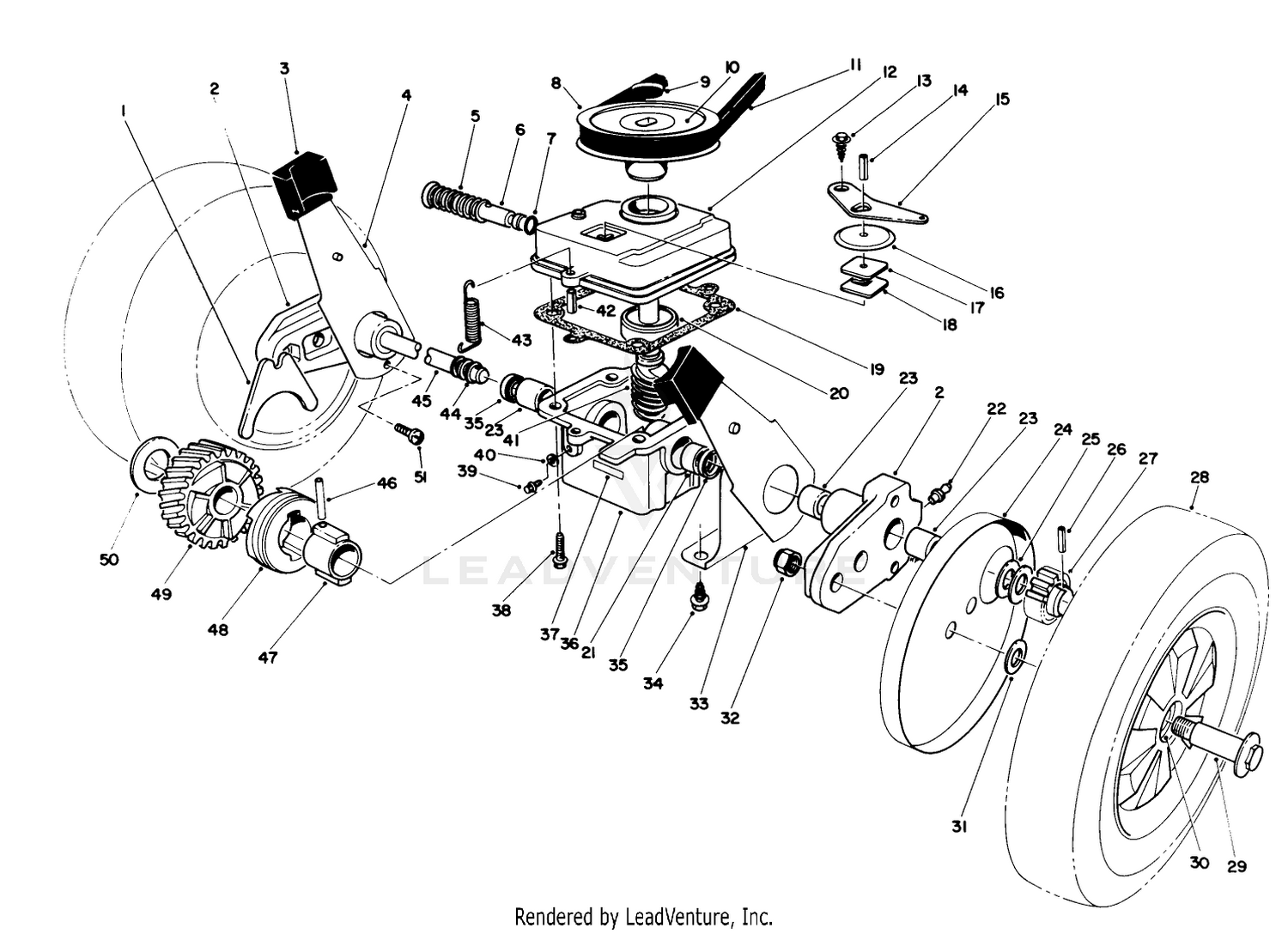 Gear Case Assembly