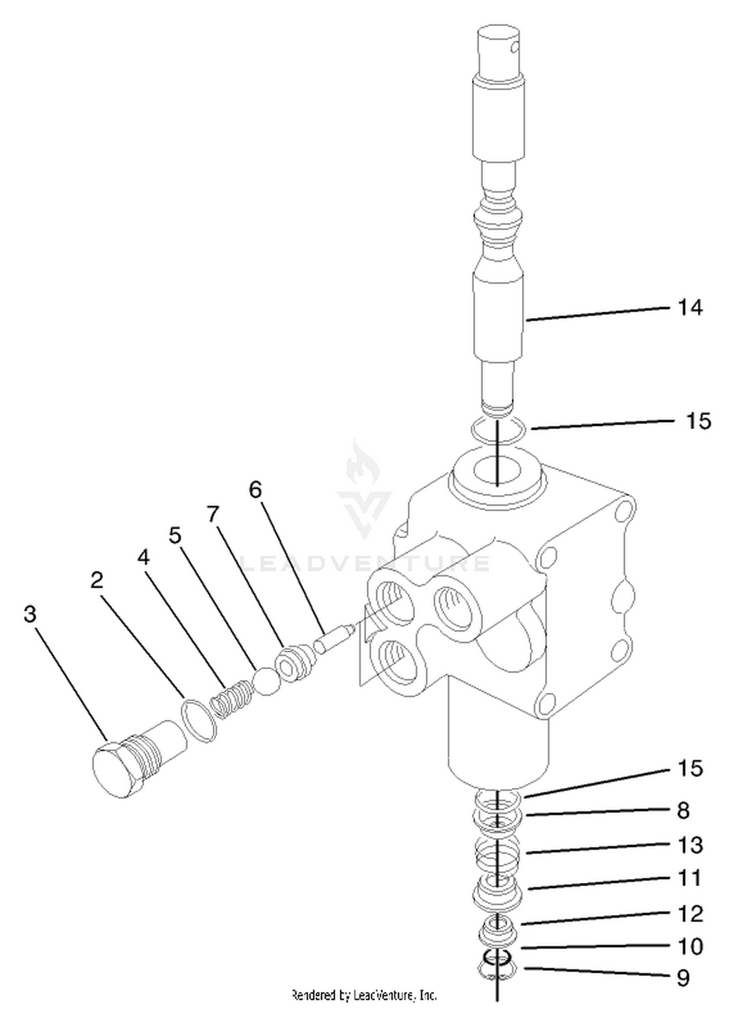 Valve Assembly No. 43-1710-01
