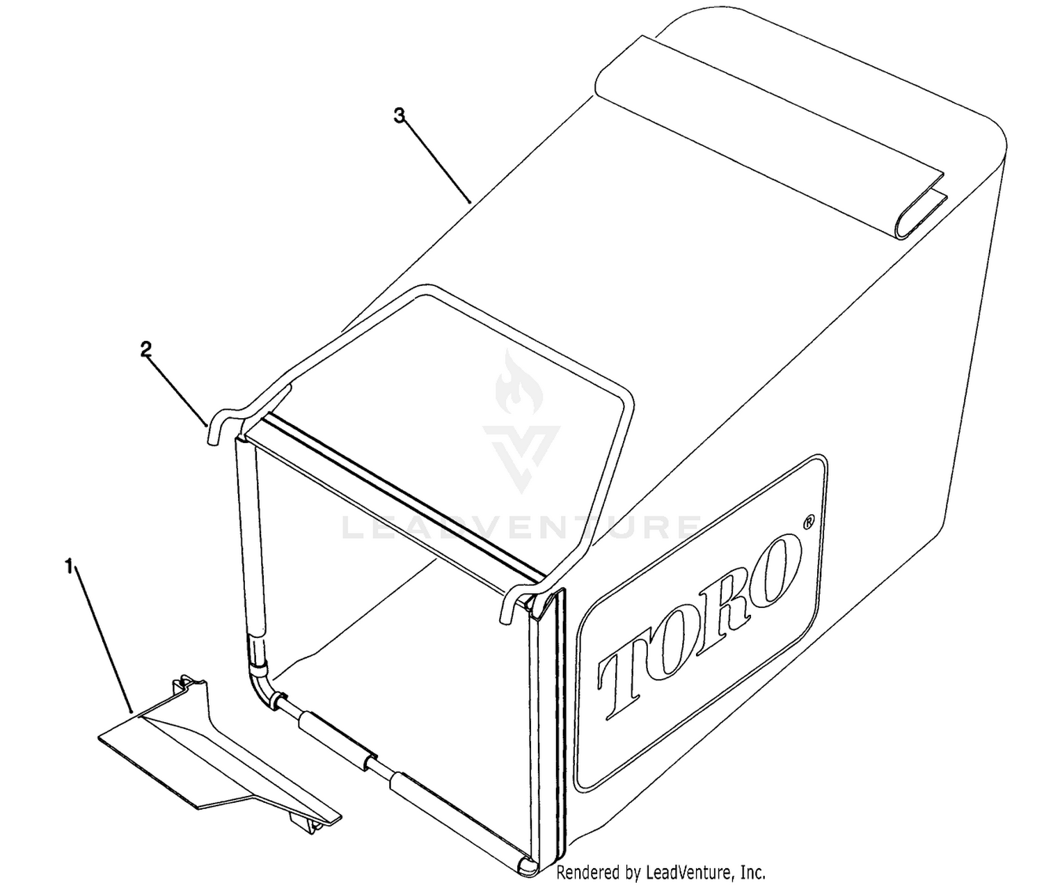 Grass Bag Assembly