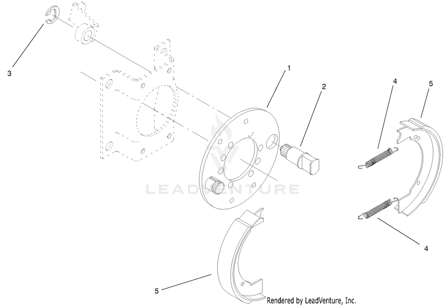 Brake Assembly No. 104-7705