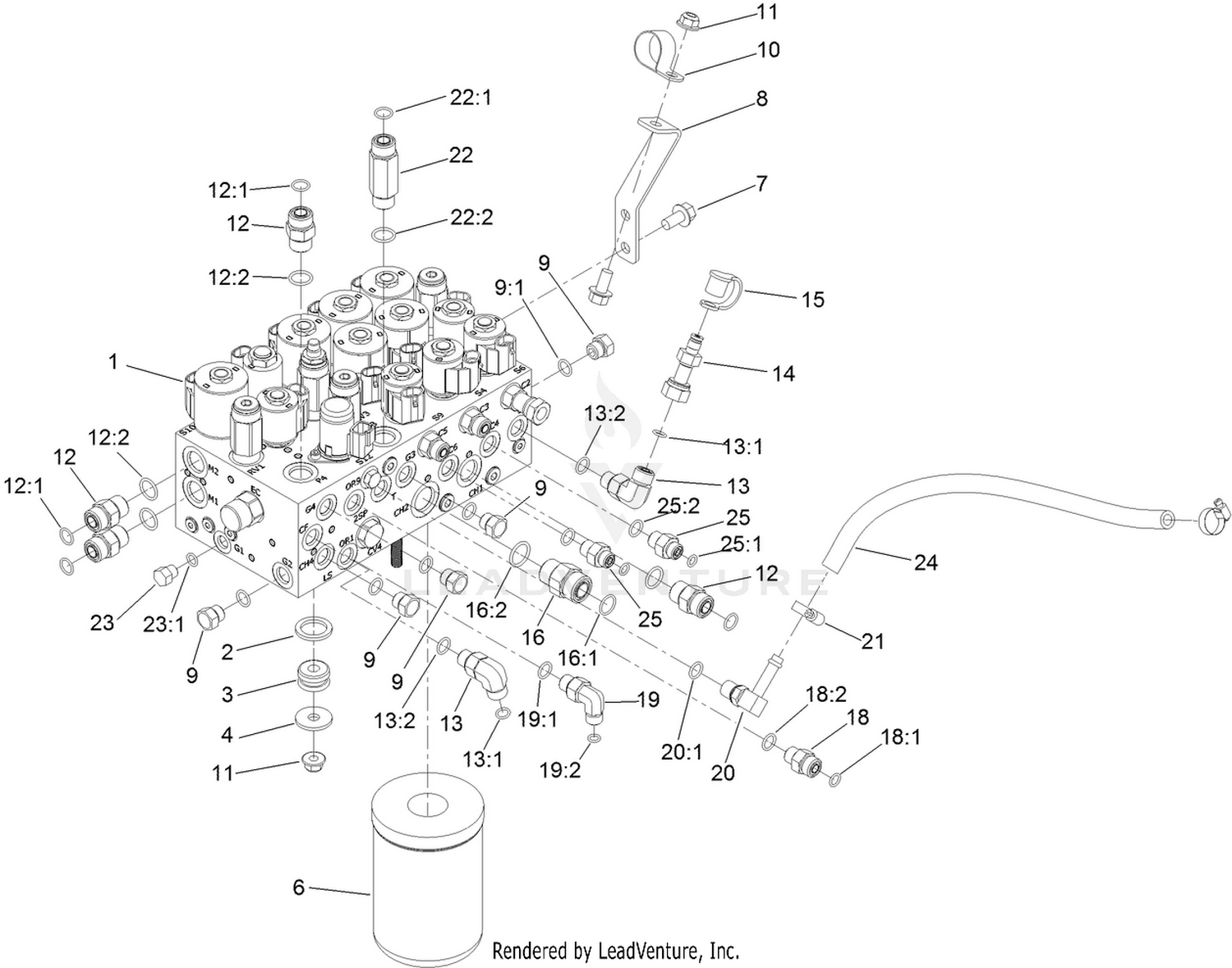 Combination Manifold Assembly