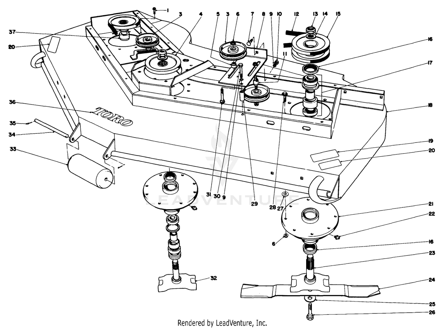 Cutting Unit Model No. 30710