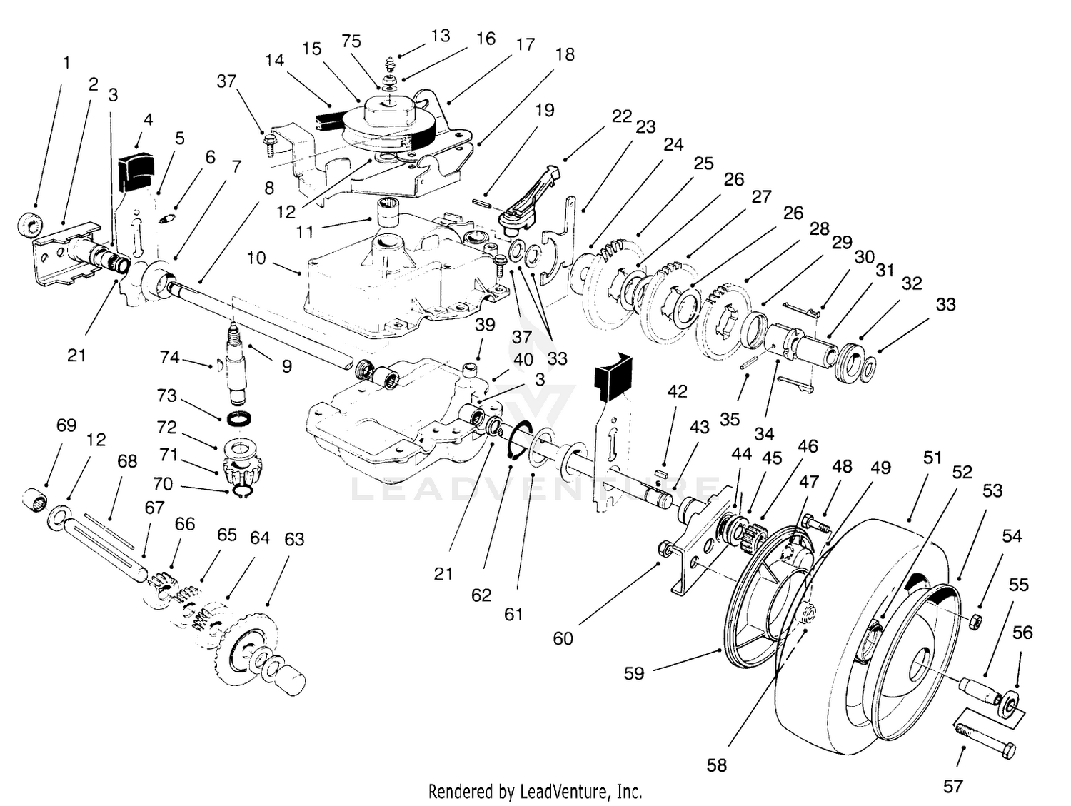 Gear Case Assembly