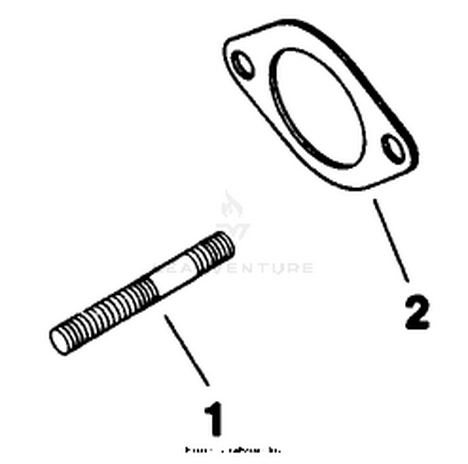 Exhaust-Engine Assembly-Kohler Model No. M16s-711533