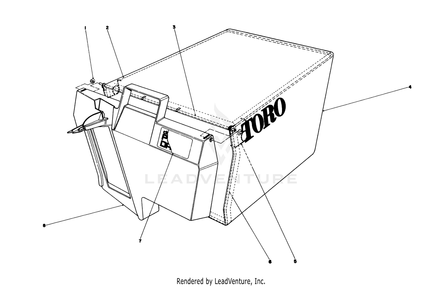 Grass Bag Assembly