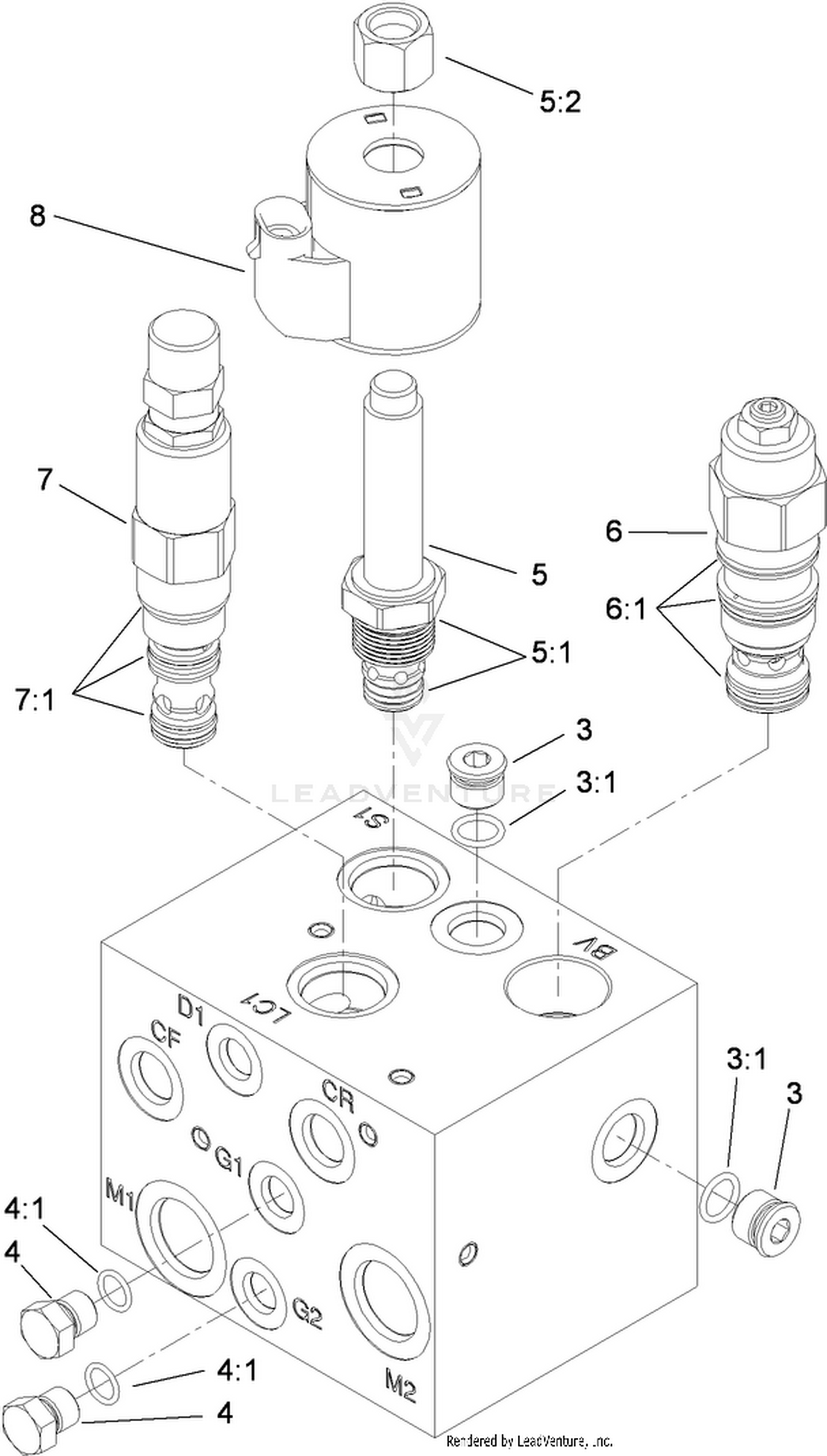Manifold Block Assembly No. 115-3486