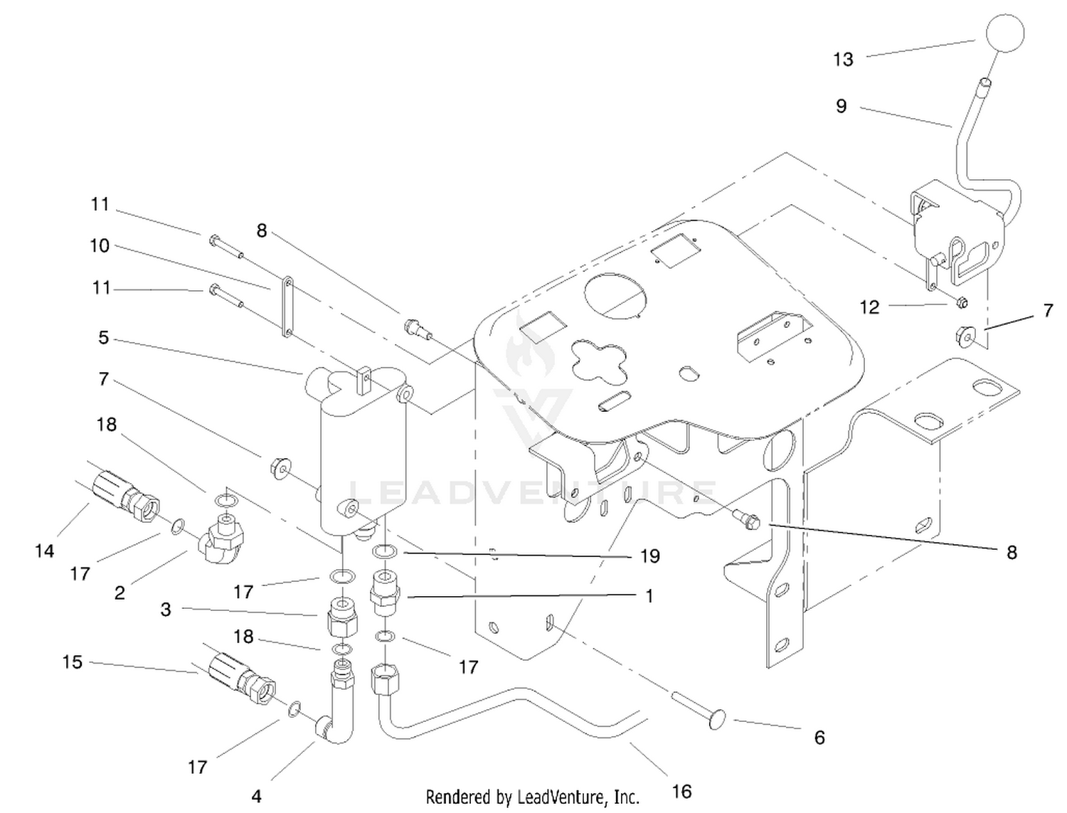 Control Valve Assembly (model No. 03200)