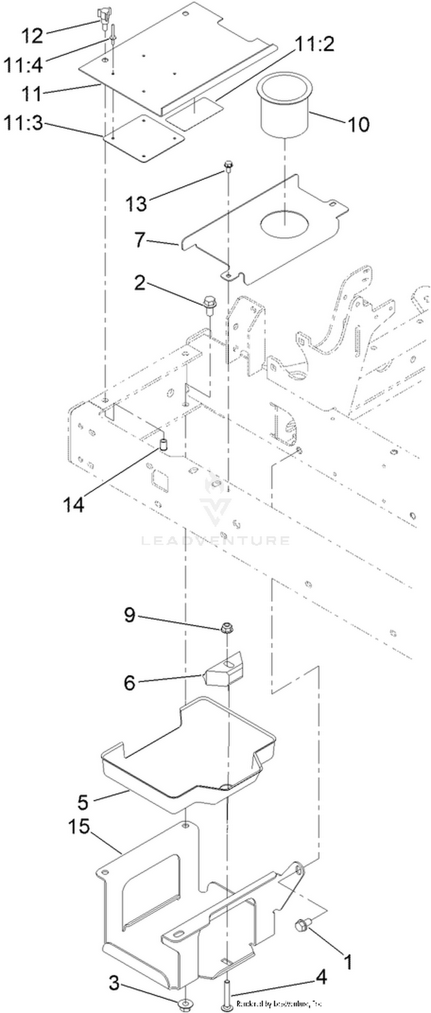 Battery Tray and Cover Assembly