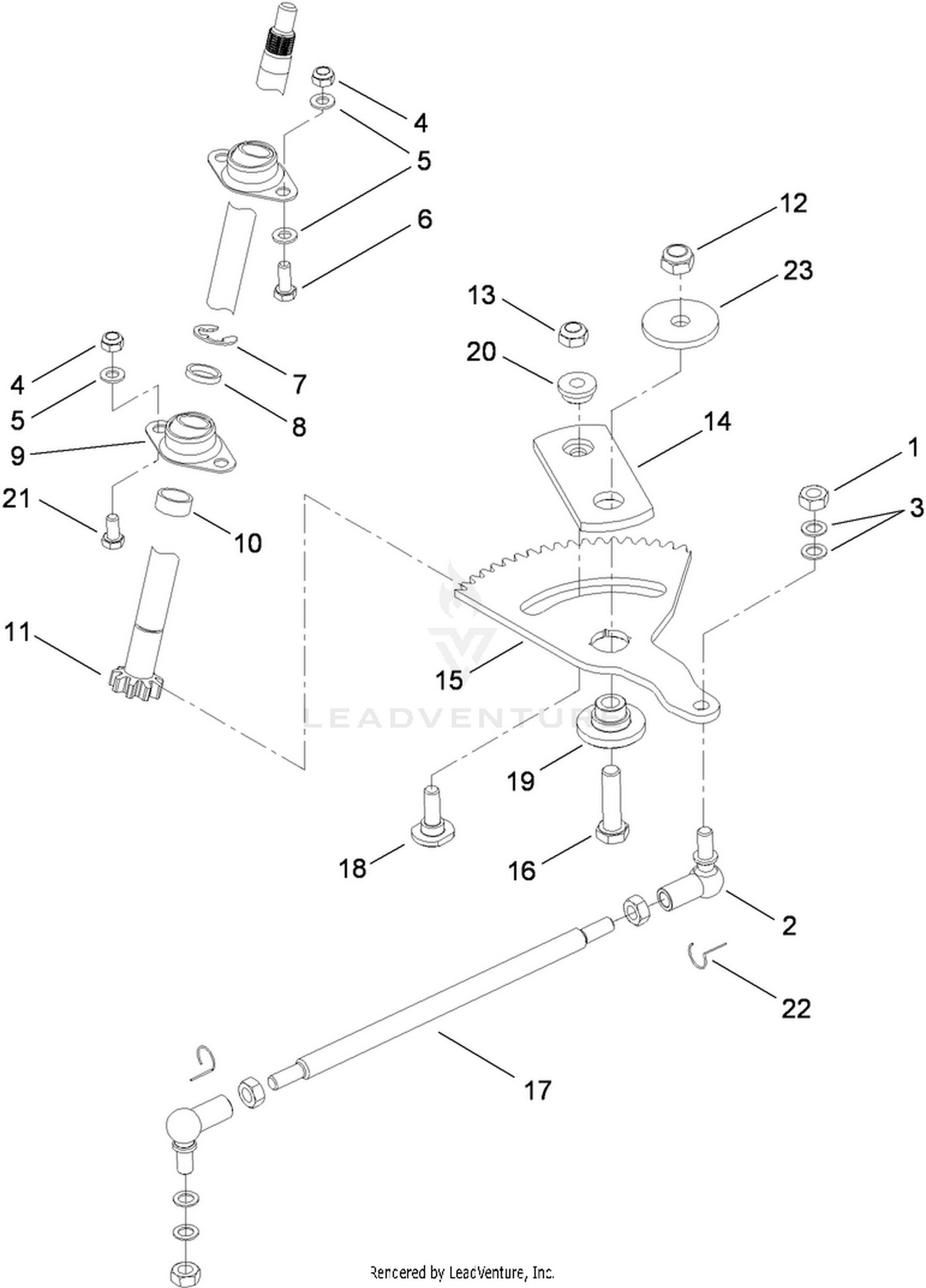 Lower Steering Link Assembly