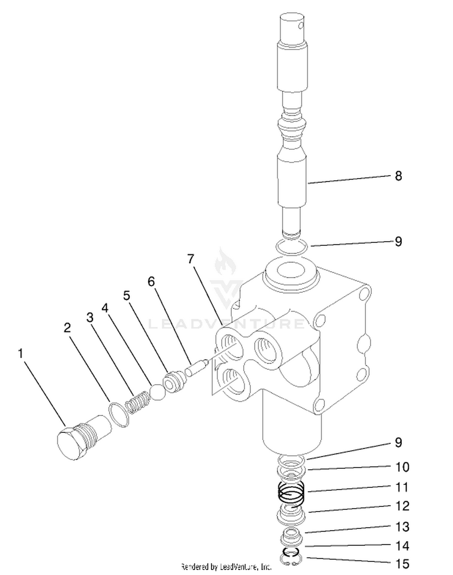 Control Valve Assembly No. 43-1710