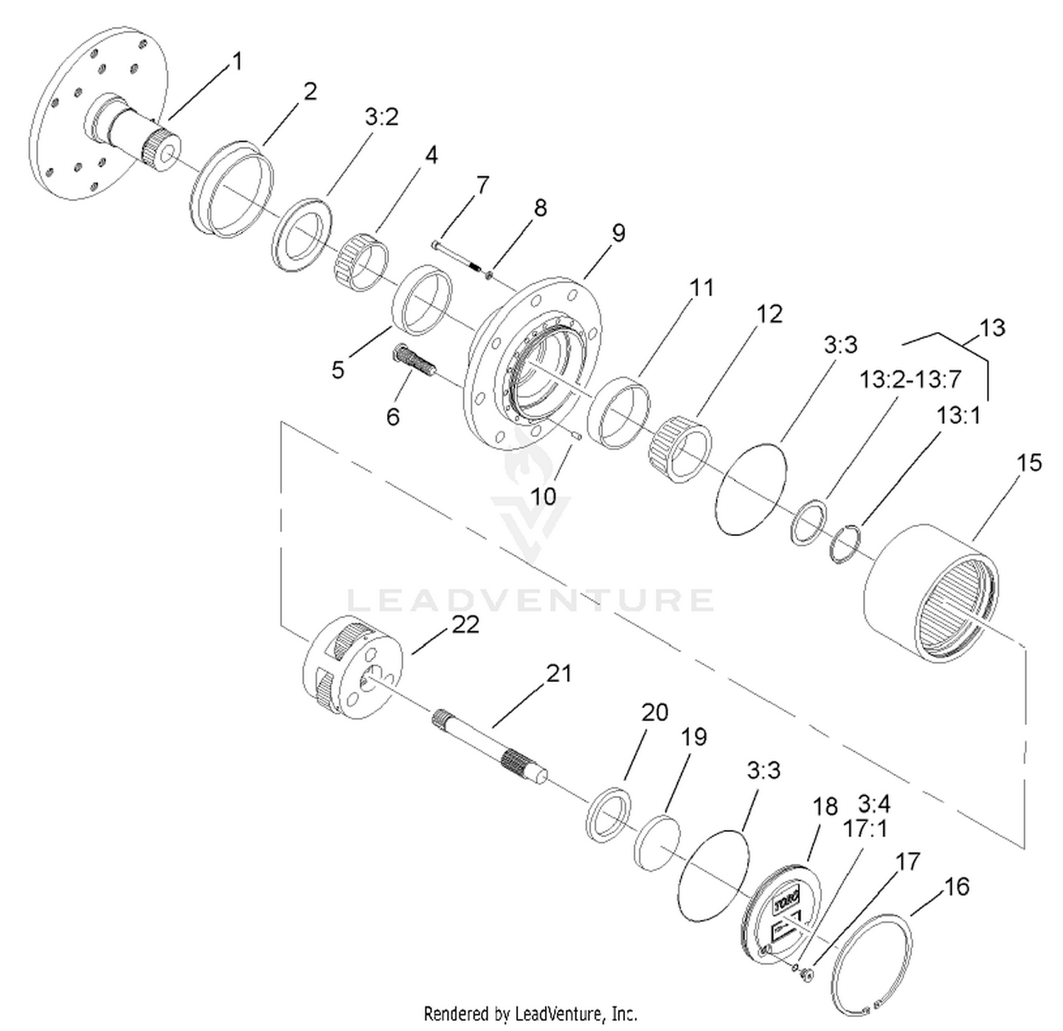 Planetary Assembly No. 105-4588-03