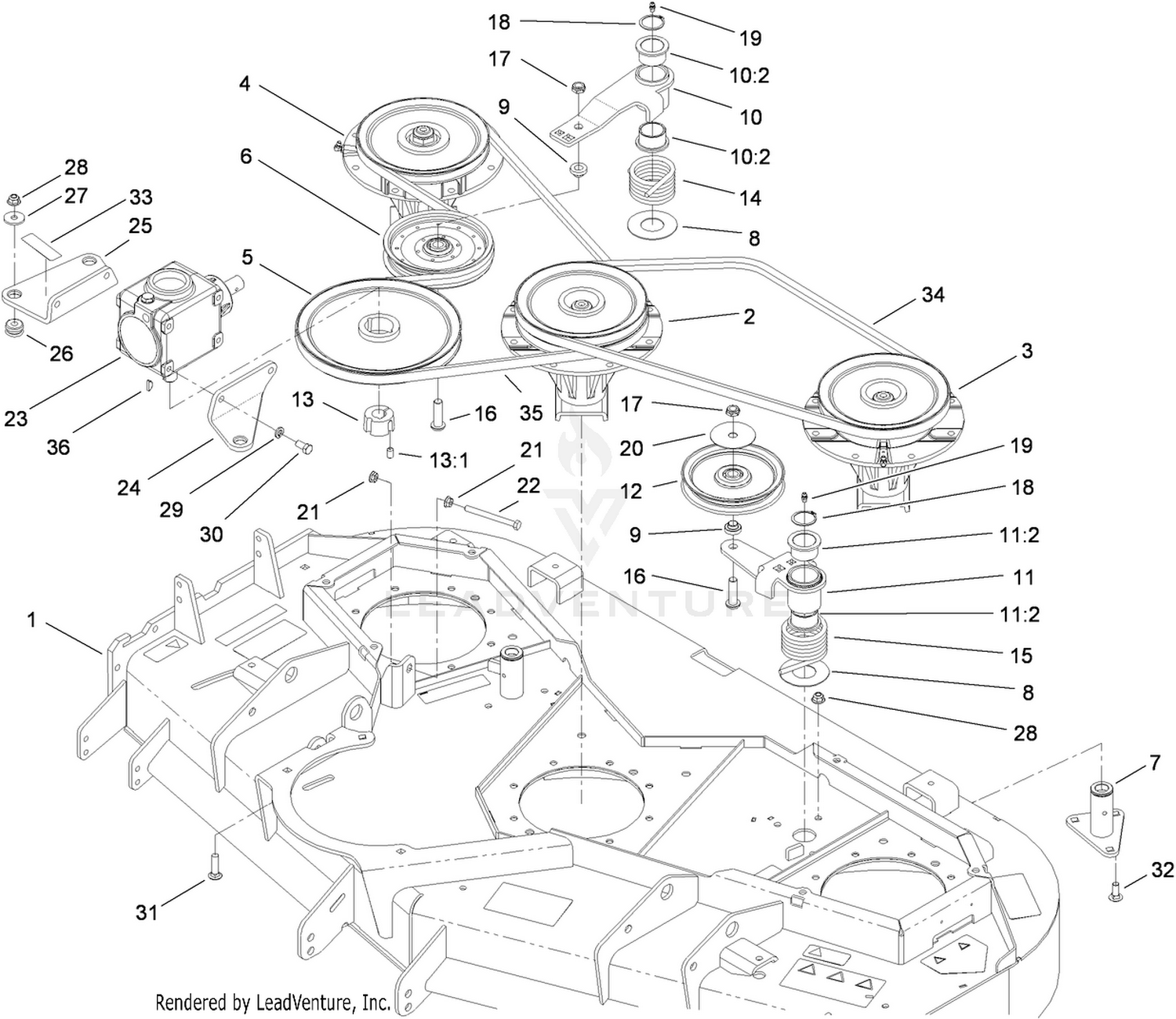 Deck Drive System