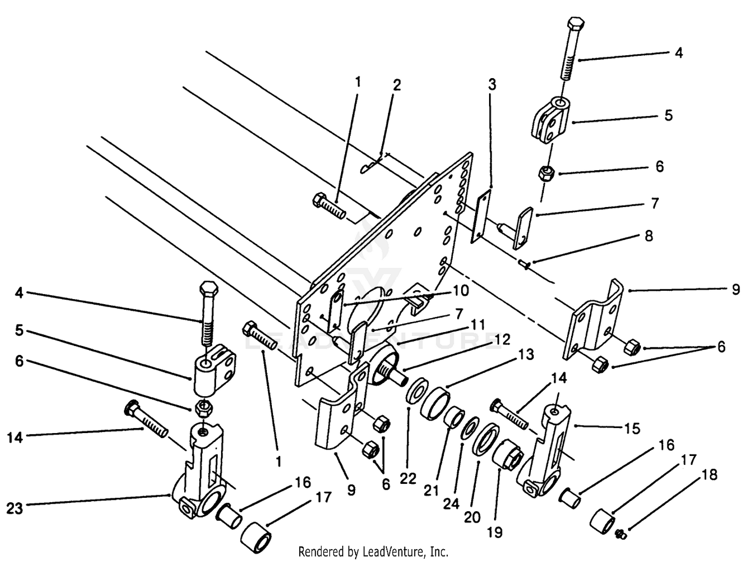 8  11 Blade Cutting Unit Roller Assembly