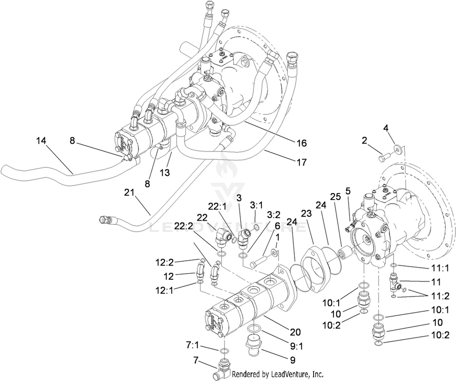 Hydraulic Pump Assembly