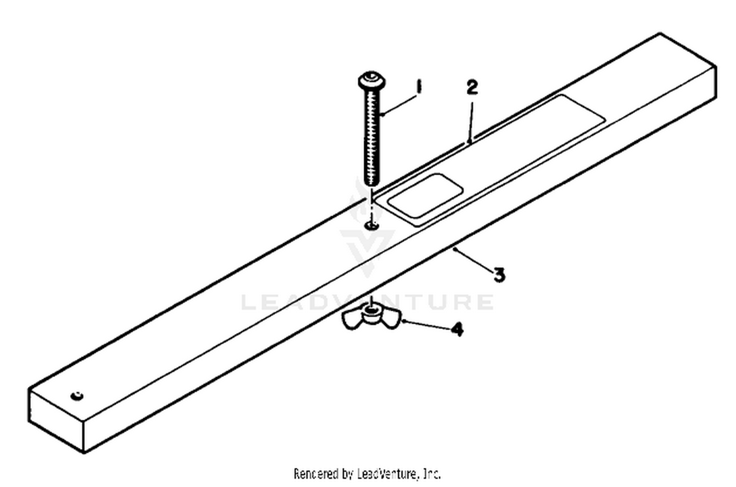 Gauge Bar Assembly No. 59-7900