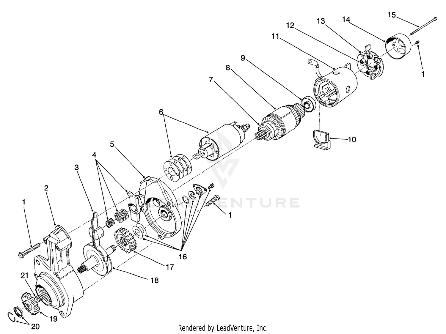 Starter Assembly No. 46-7610