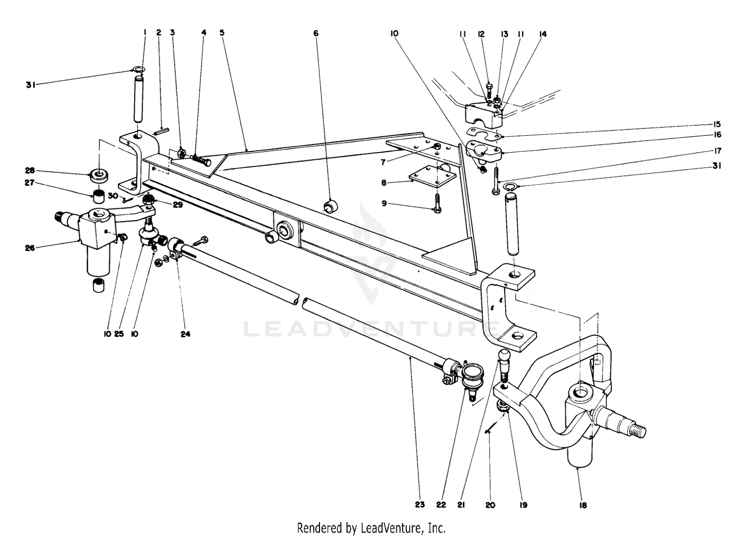 Front Axle Assembly