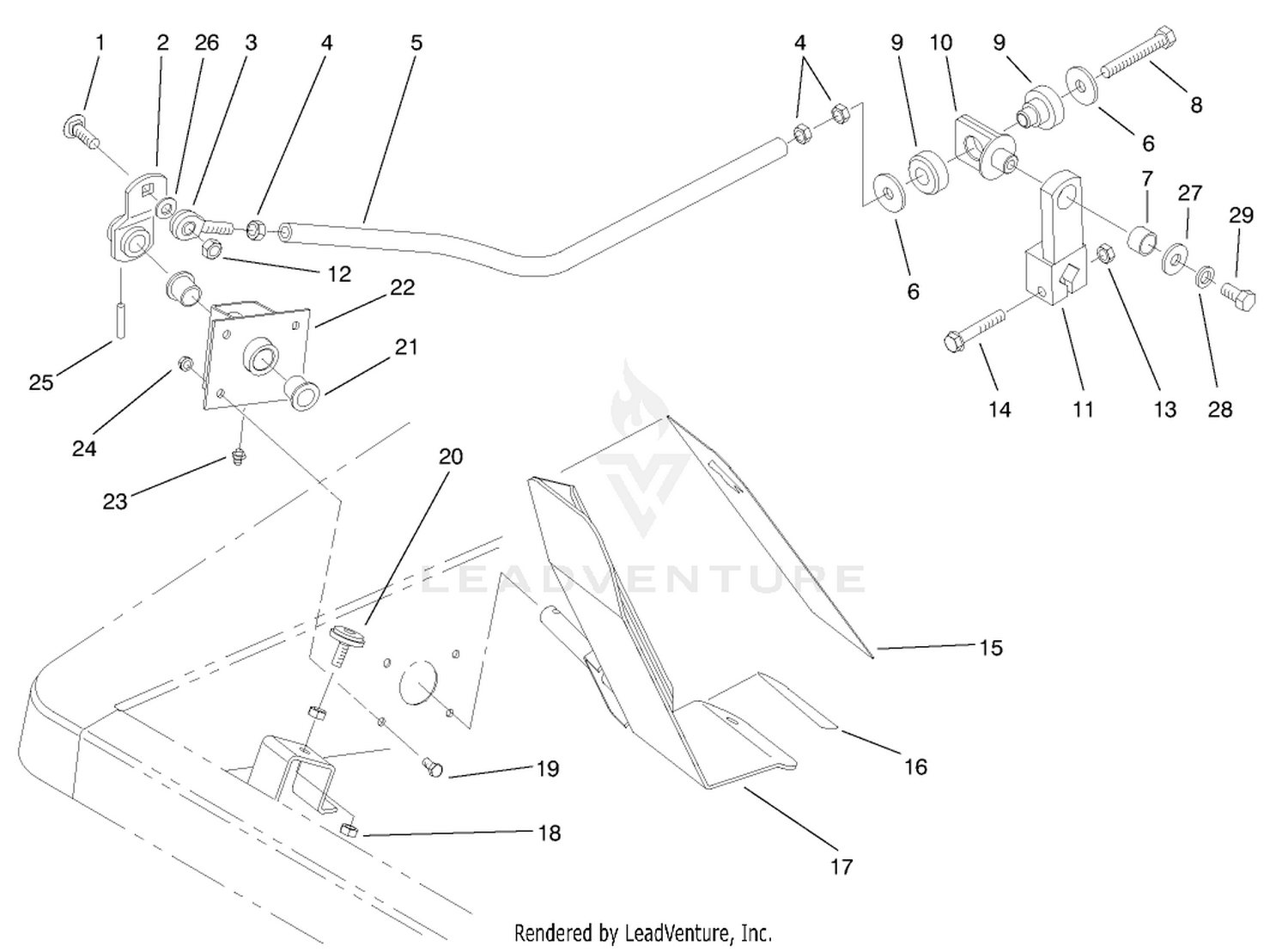 Traction Pedal Assembly