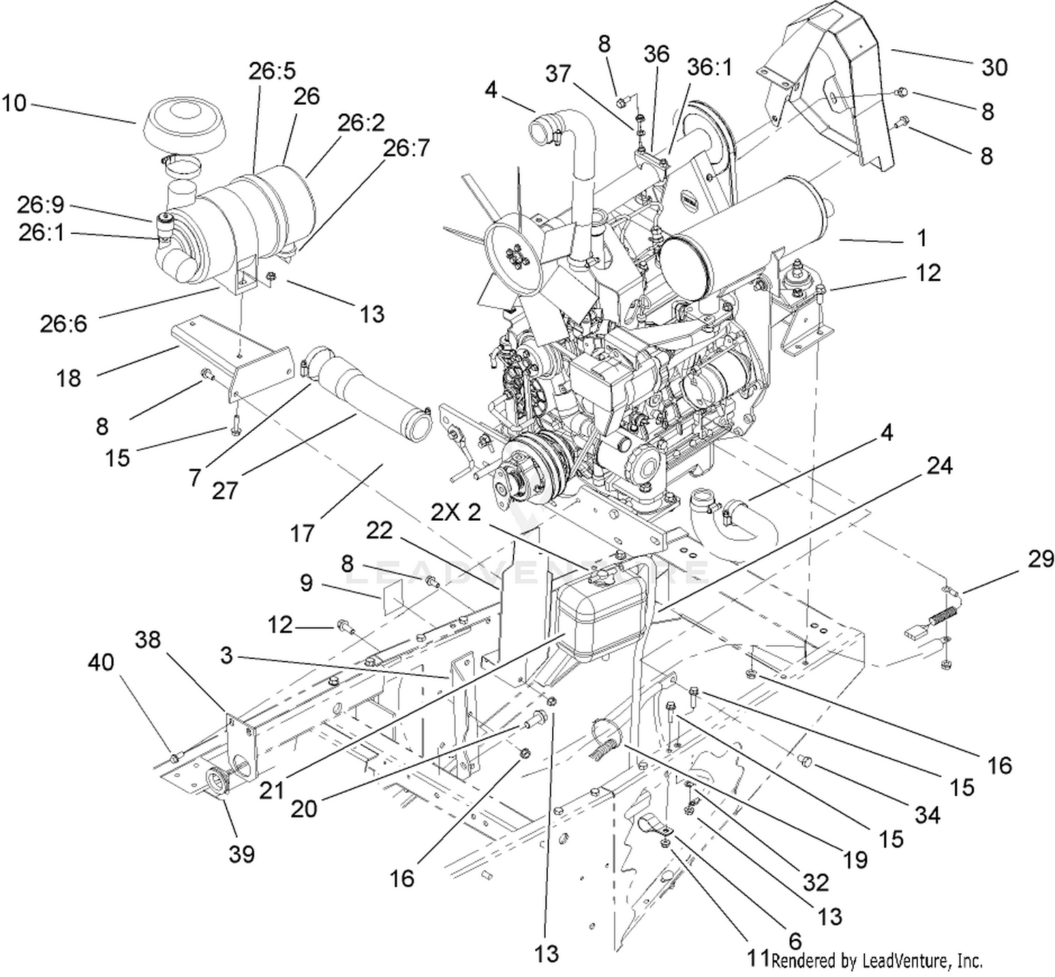 Engine Installation Assembly