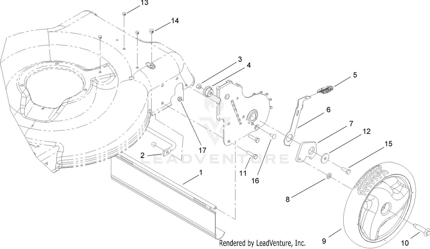 Rear Wheel Assembly