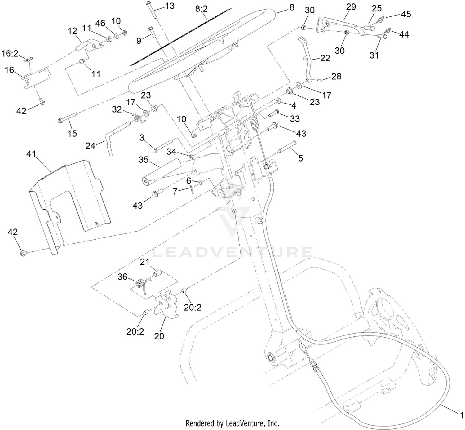 Upper Handle Assembly
