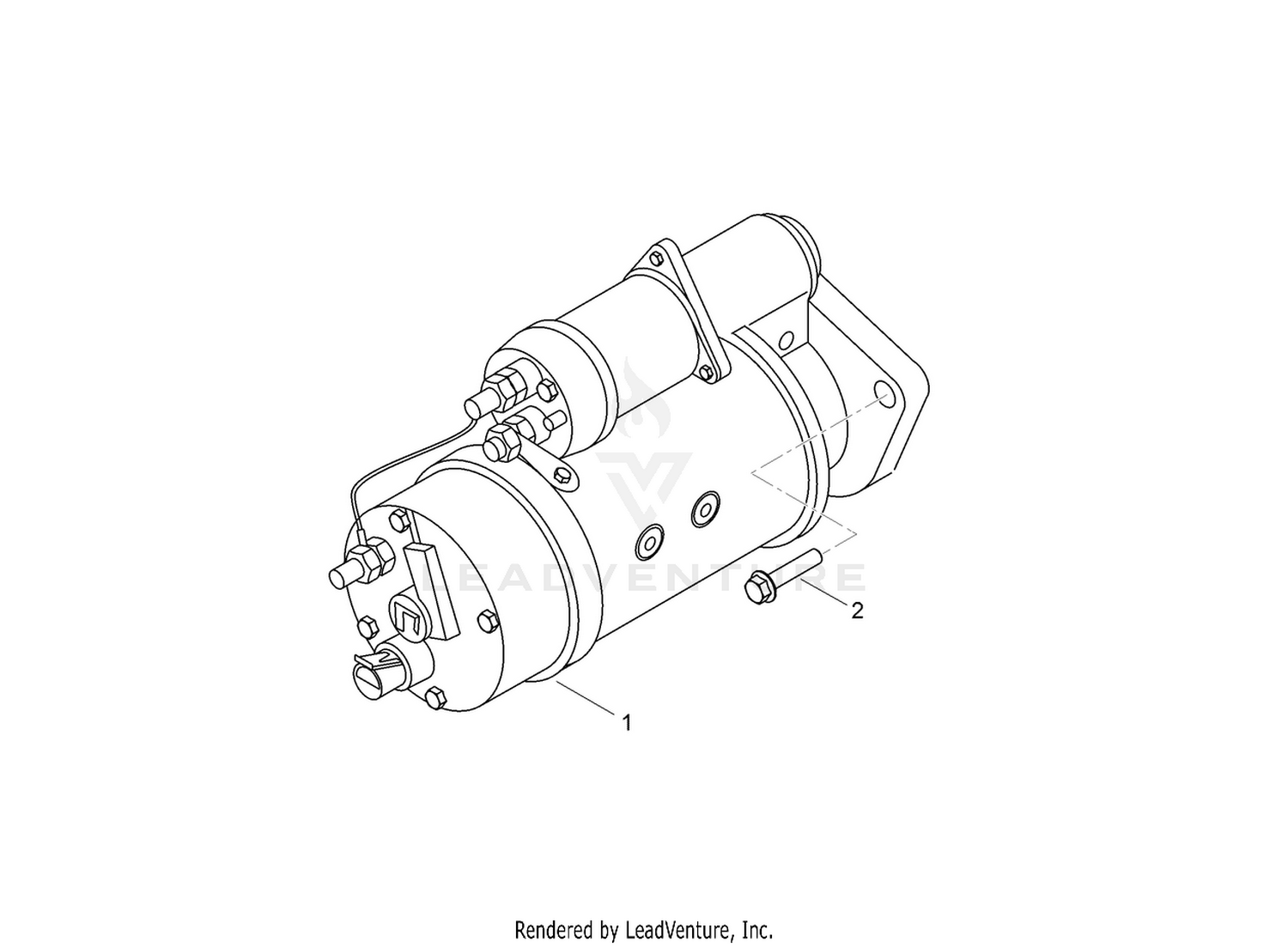 Engine Starter Assembly
