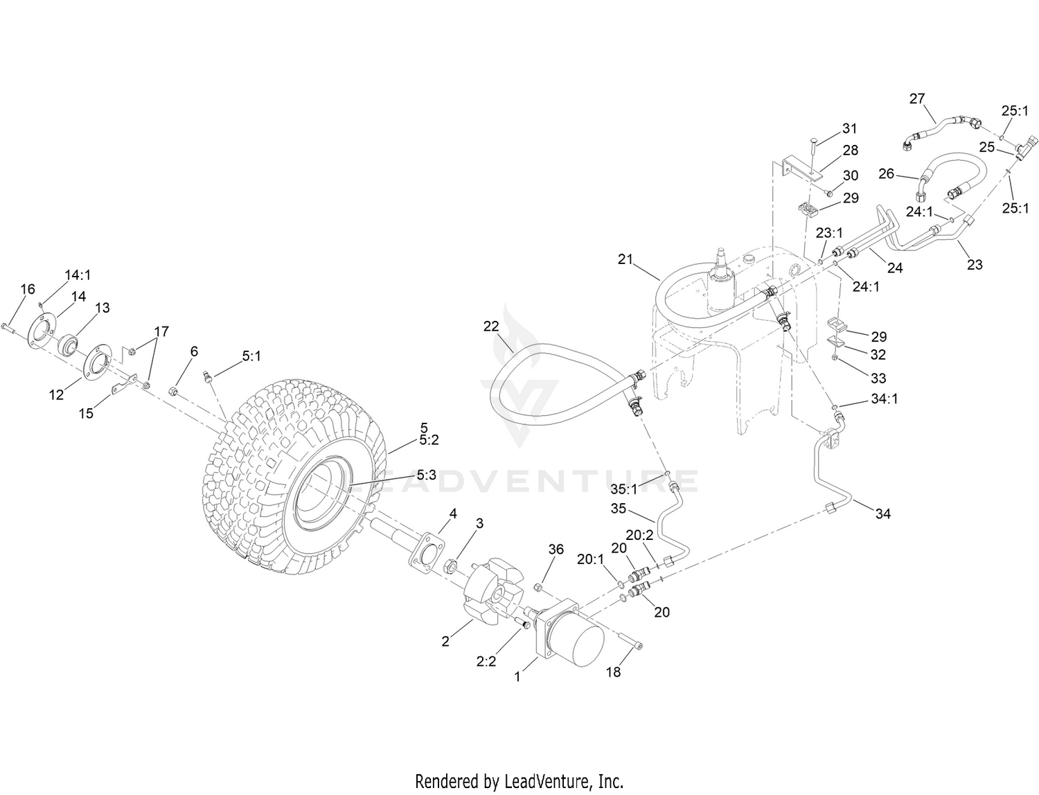Front Wheel Assembly