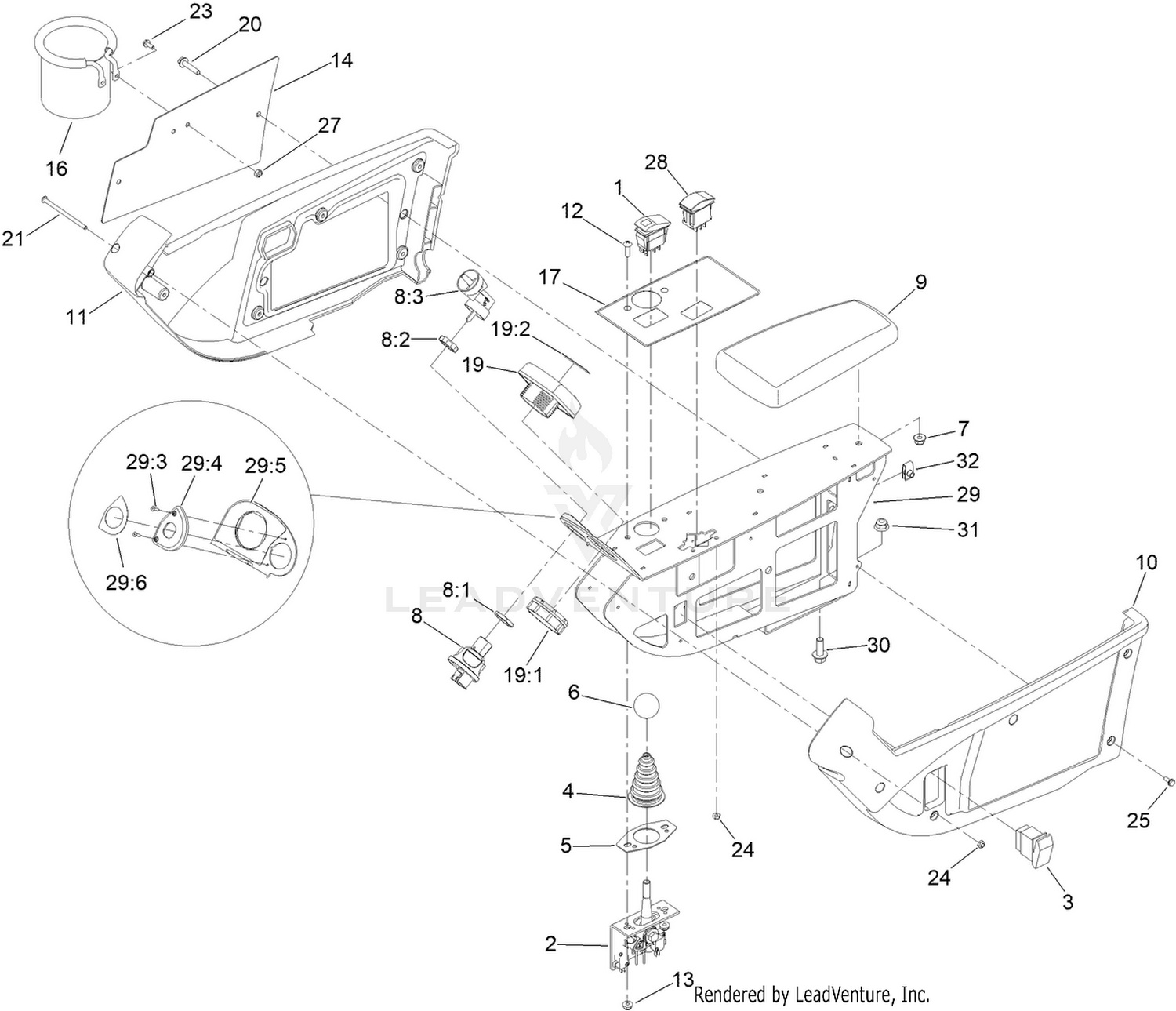 Control Console Assembly