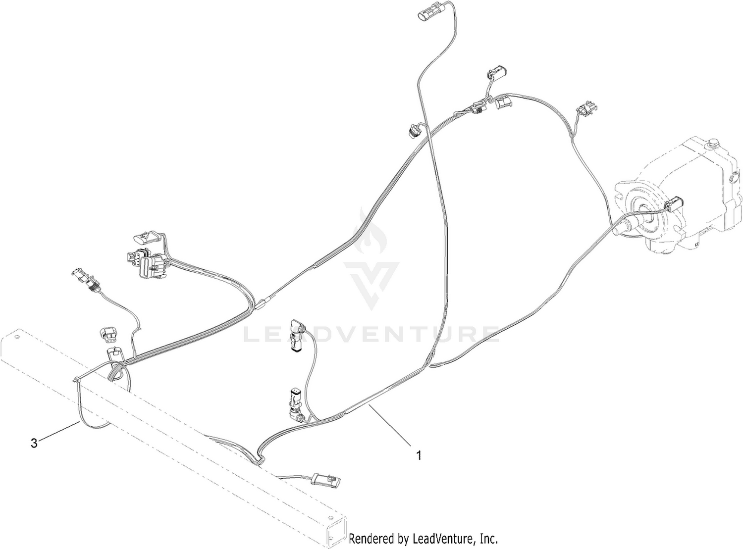 Rear Wire Harness Assembly