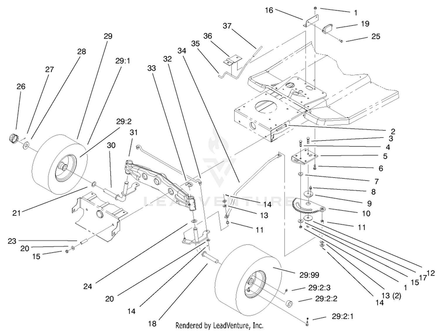 Steering Components Assembly
