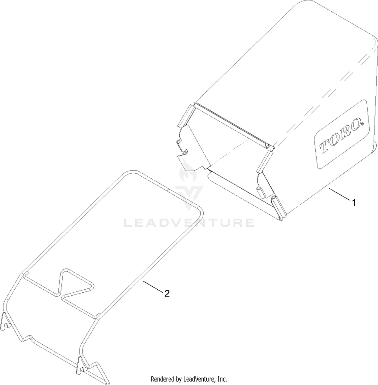 Grass Bag Assembly