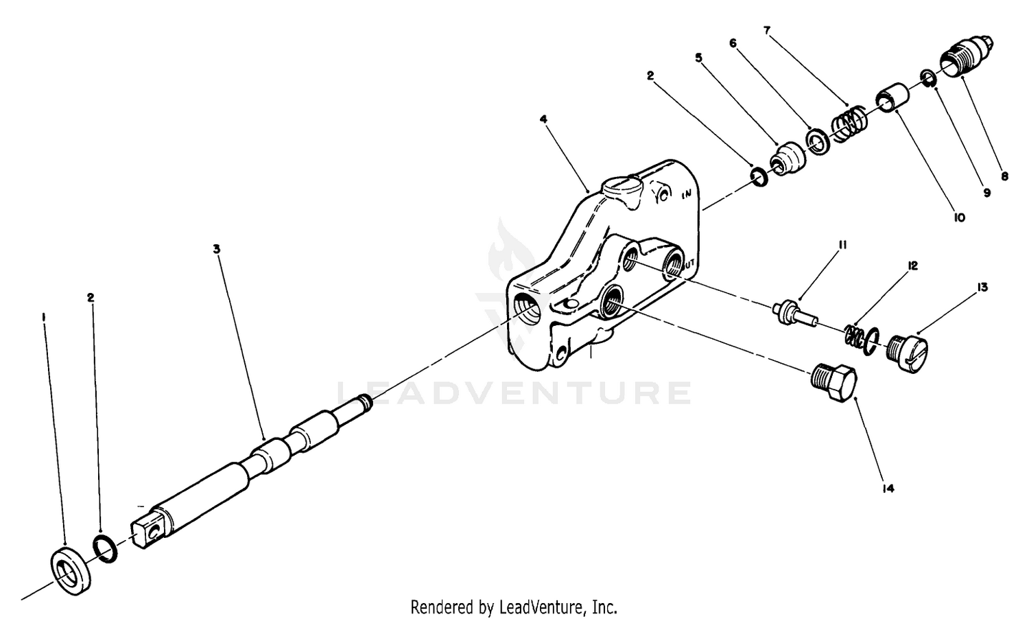 Lift Valve Assembly No. 63-7960
