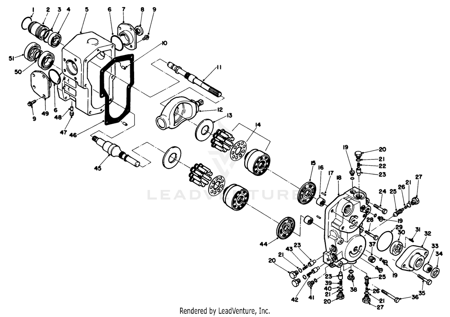 Transmission Assembly No. 75-0010