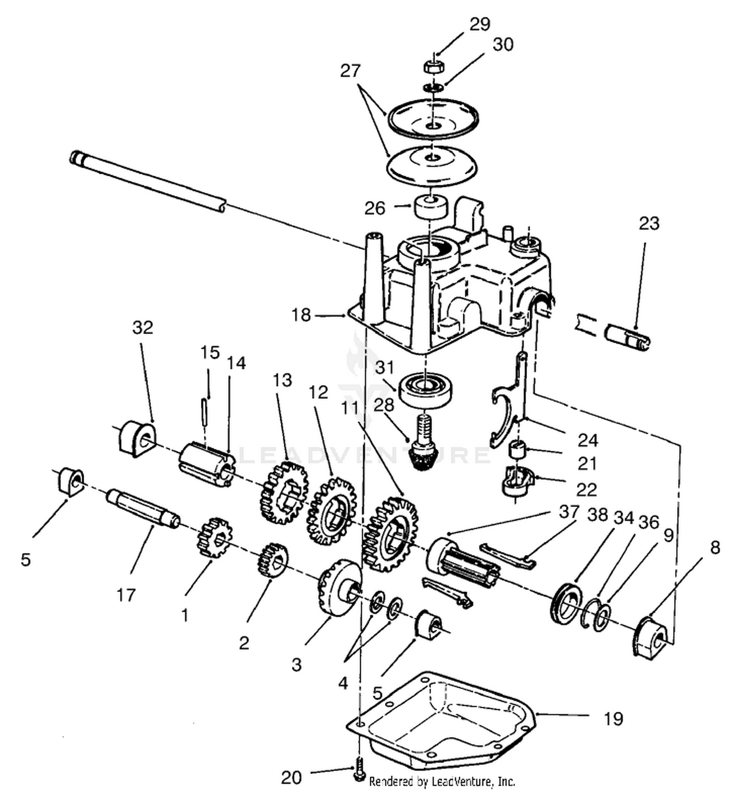 Gear Case Assembly