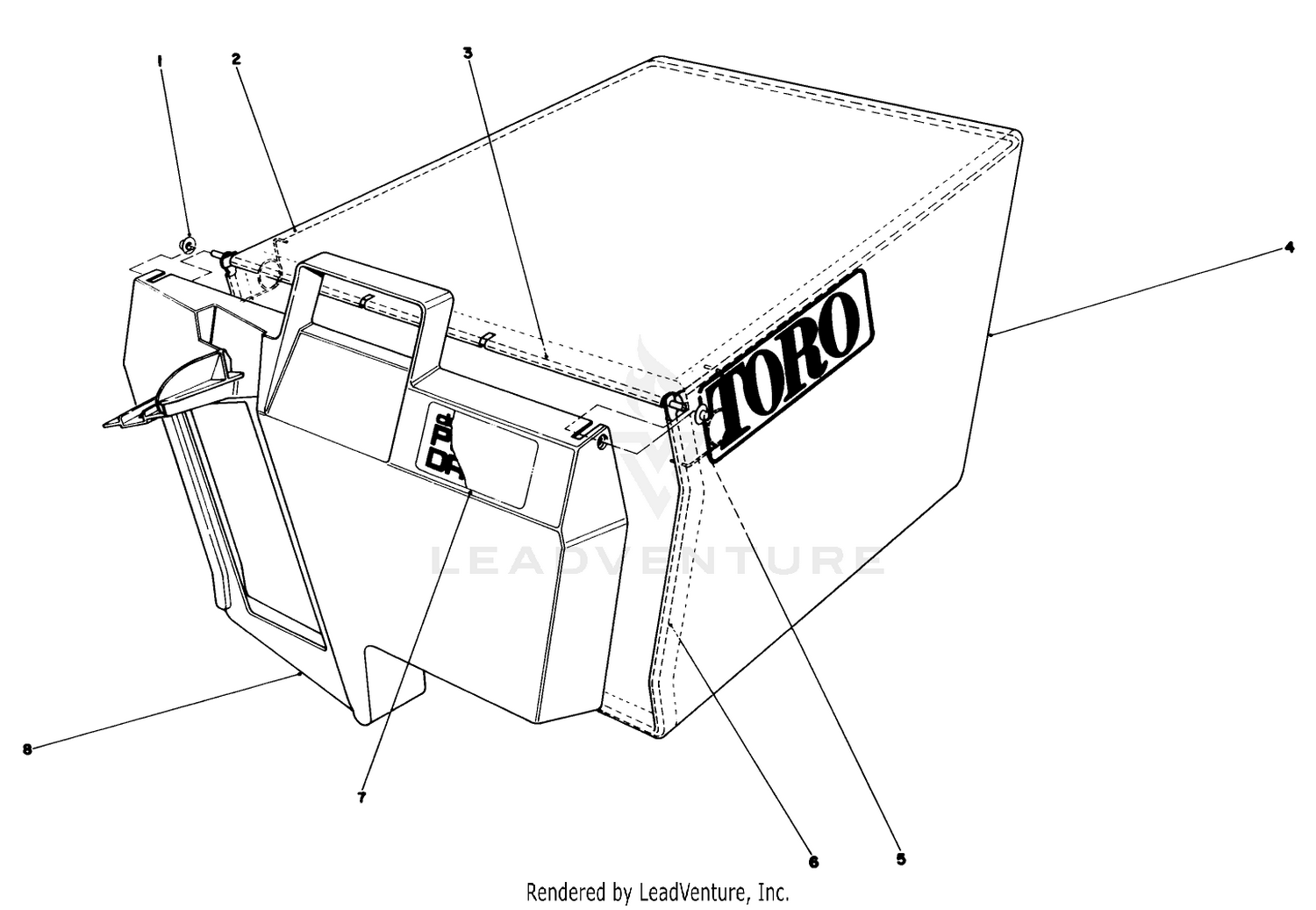 Grass Bag Assembly No. 11-0189