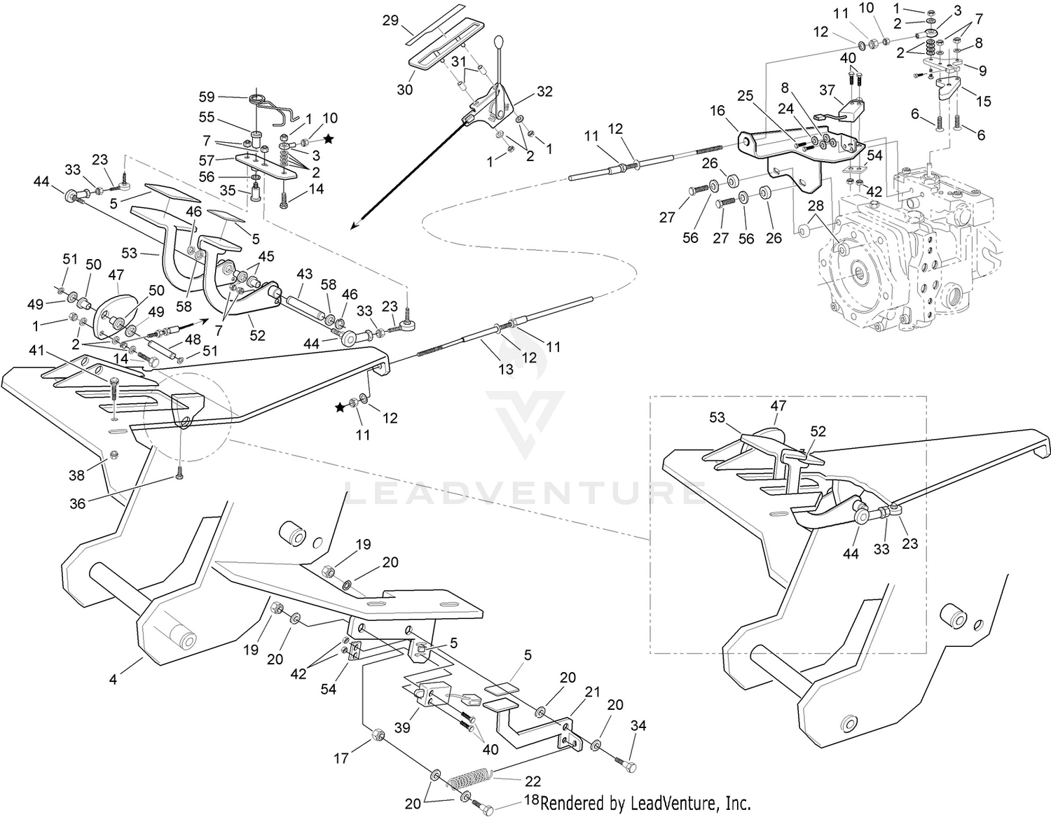 Control Pedal Assembly