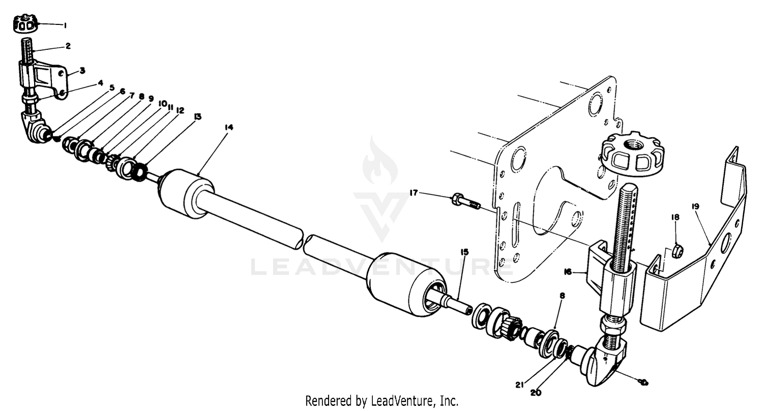 Sectional Roller Kit Model No. 03738 (optional)