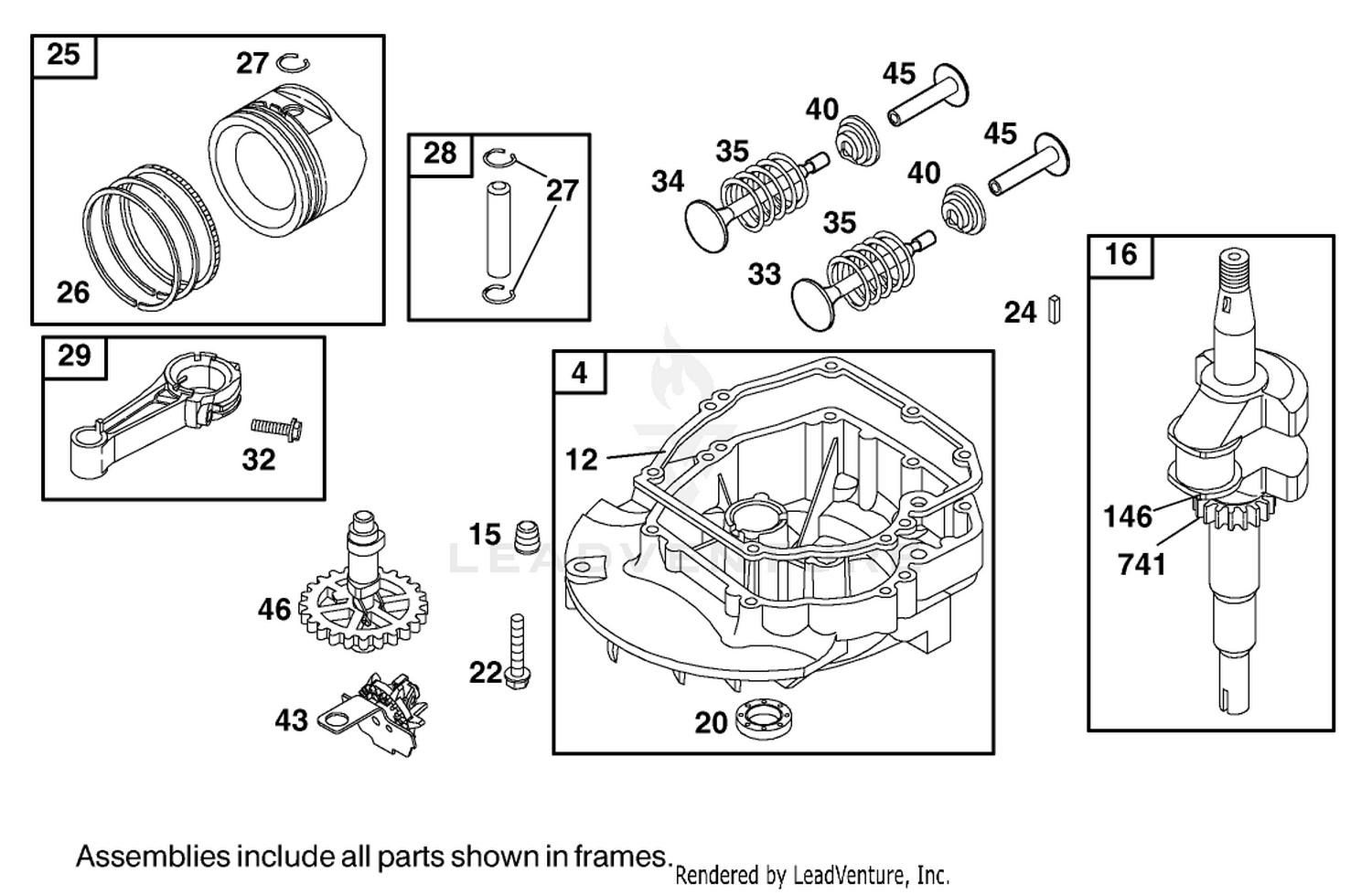 Engine Briggs  Stratton Model 12h802-1767-E1 2