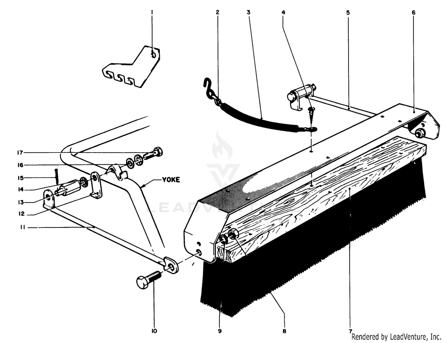 Brush Kit No. 2-2949 (optional Equipment)