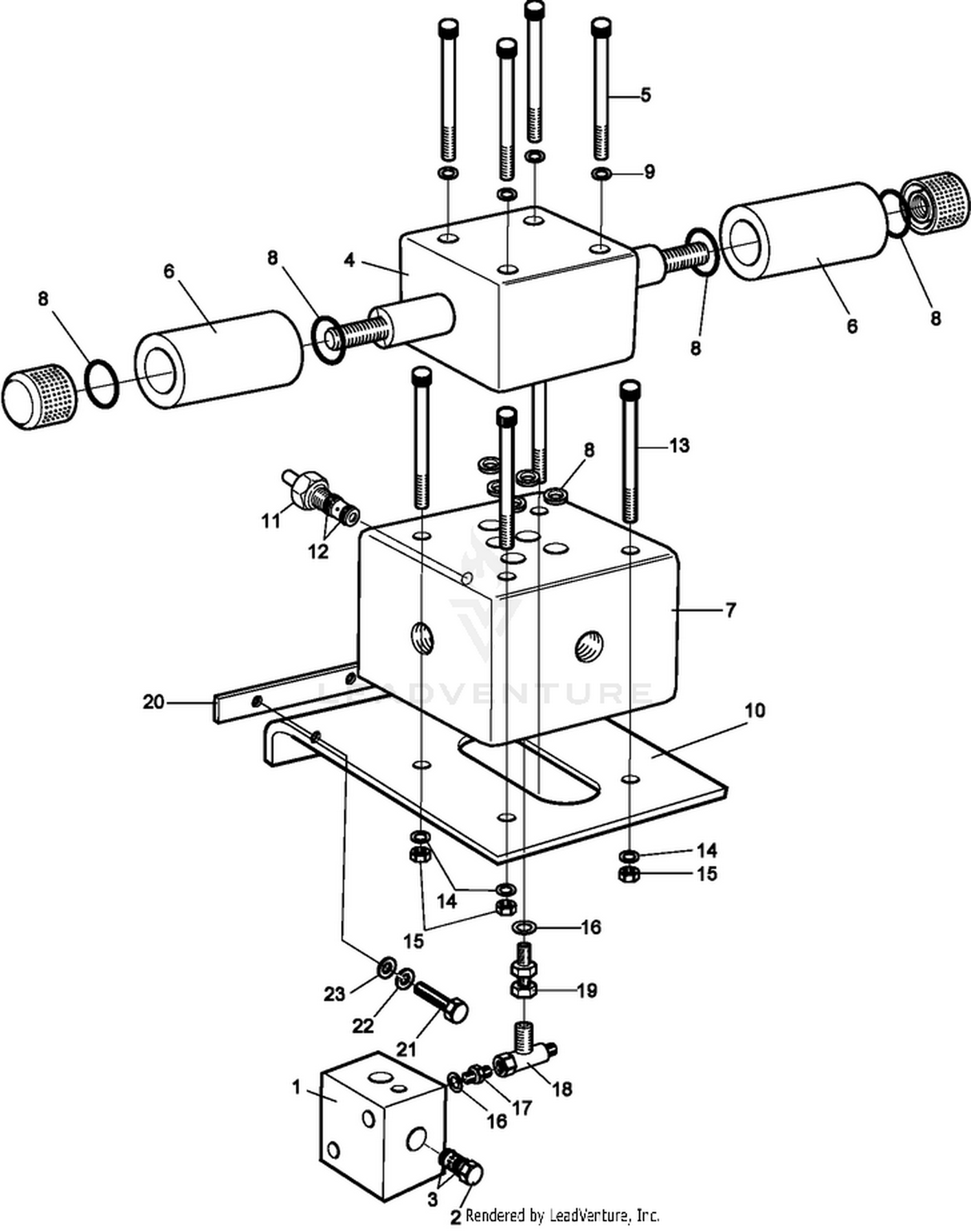 Unit 1/5 Cutter Control Valve